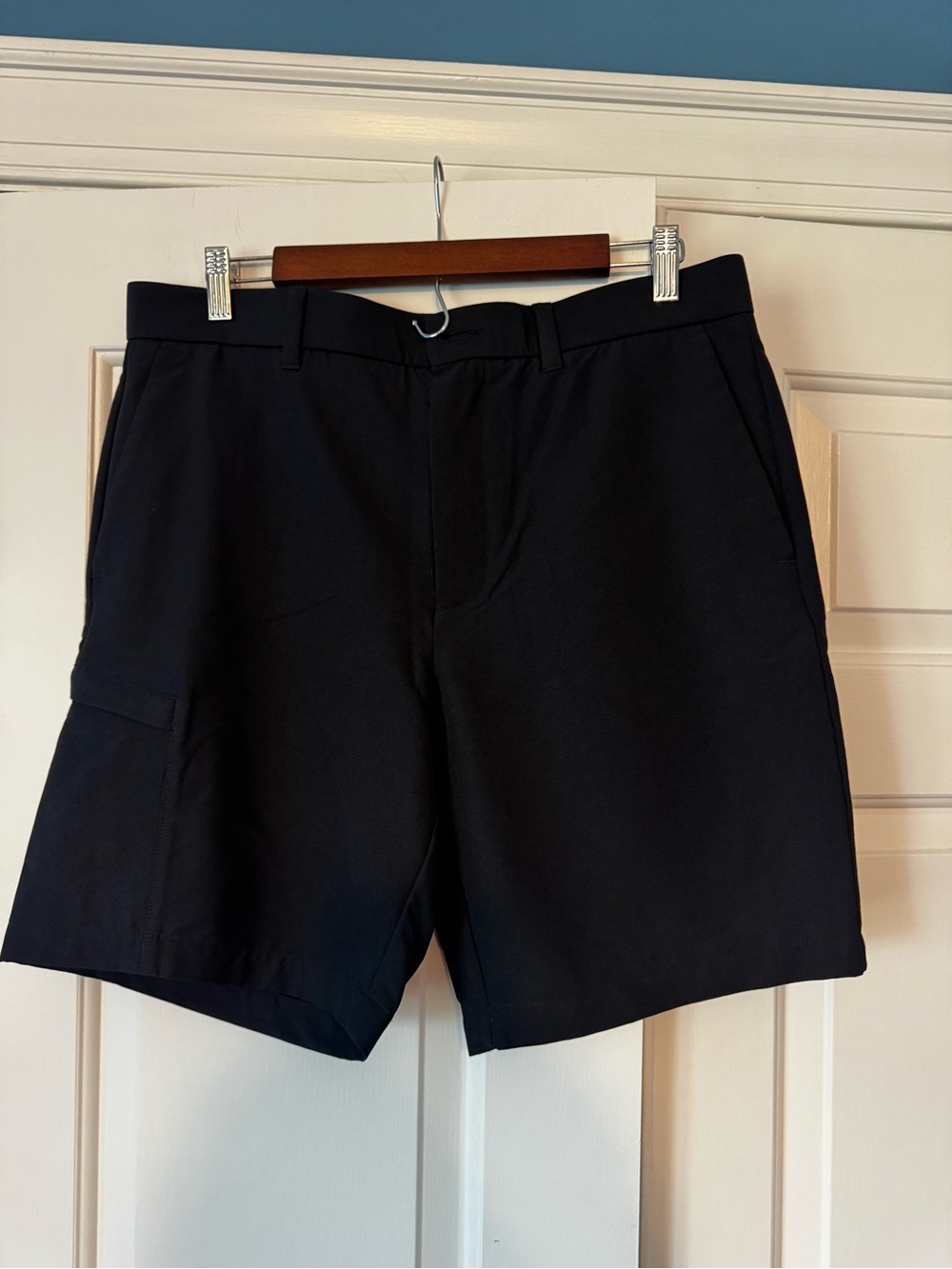 Callaway Black Flat-Front Performance Shorts